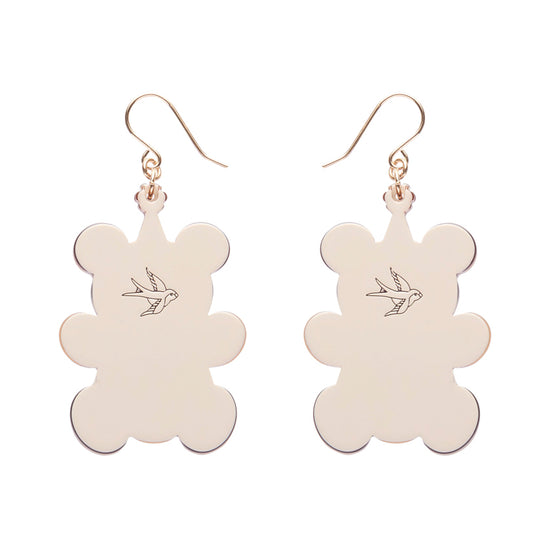 Grand Prize Teddy Drop Earrings