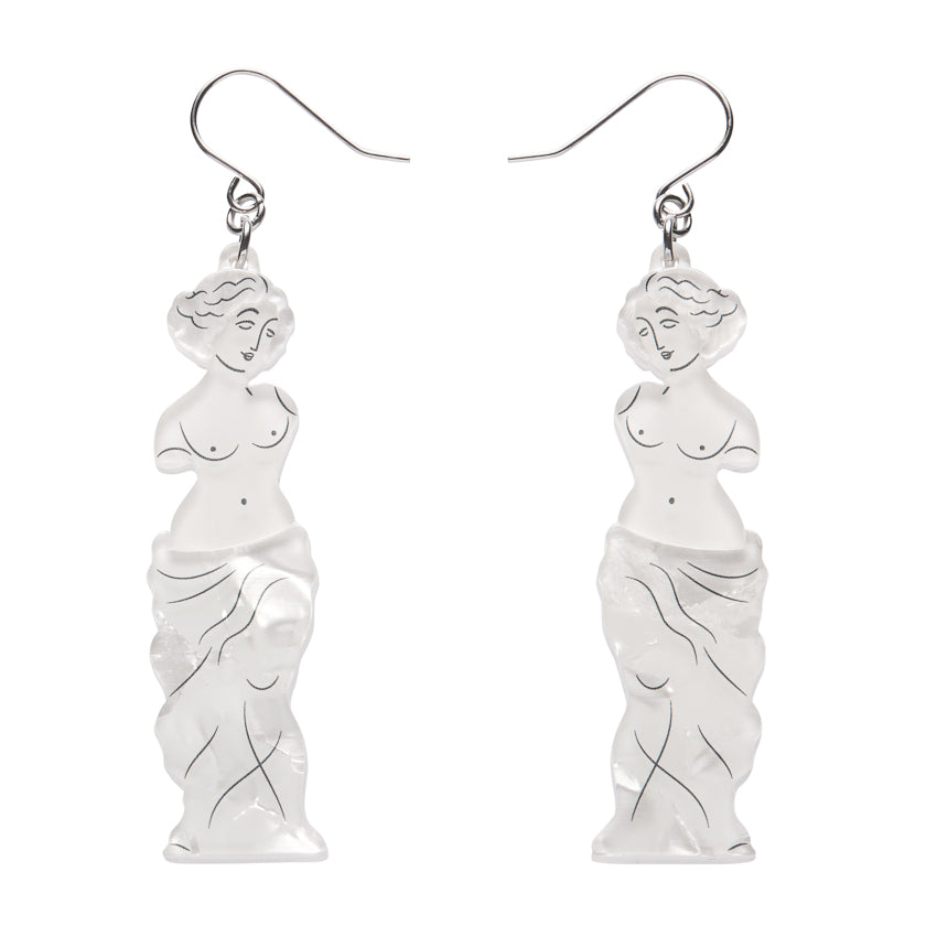 Marble Muse Drop Earrings