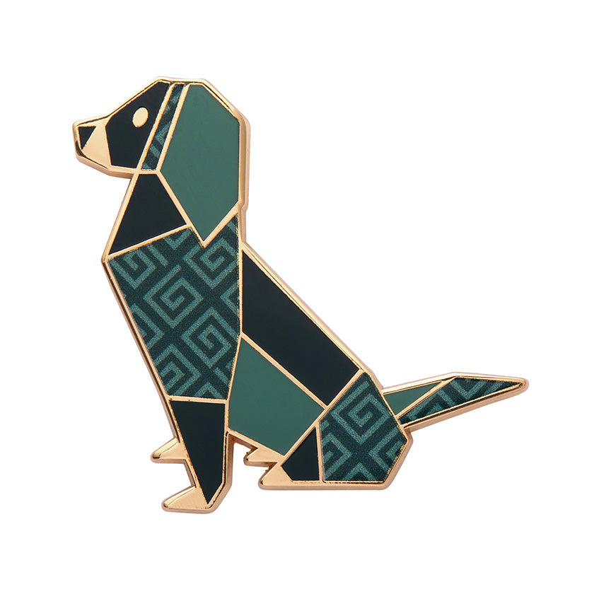 Load image into Gallery viewer, Give the Dog a Bone Enamel Pin SALE
