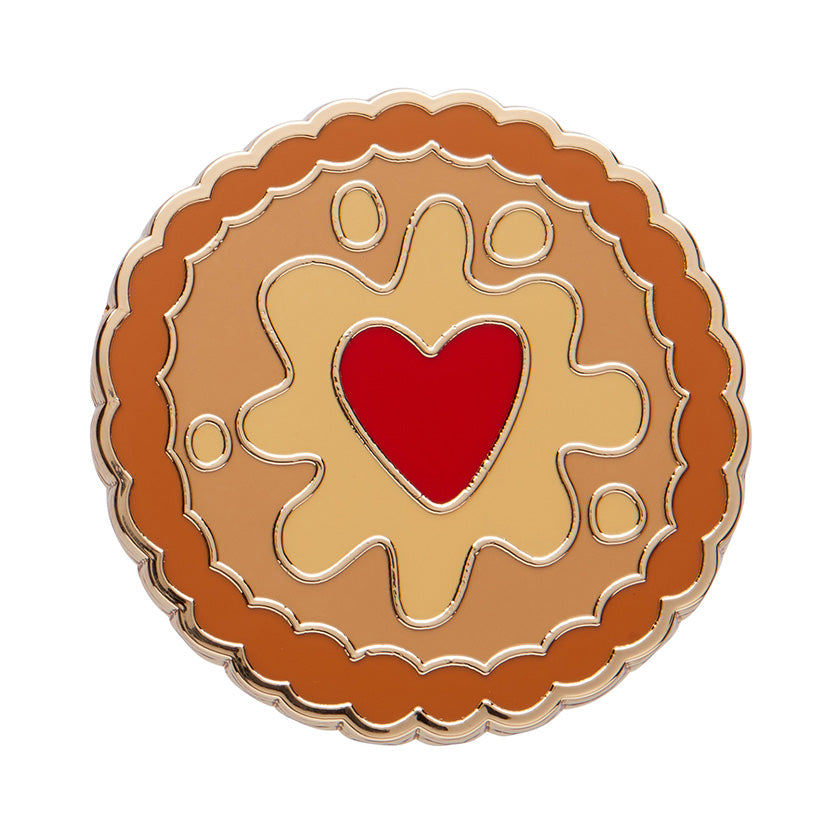 Jammie Dodger Enamel Pin