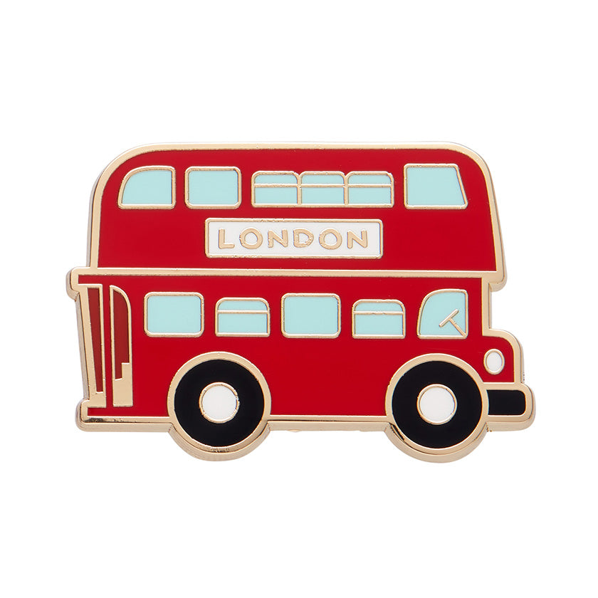 Double Decker Enamel Pin