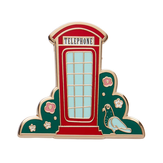 London Calling Enamel Pin