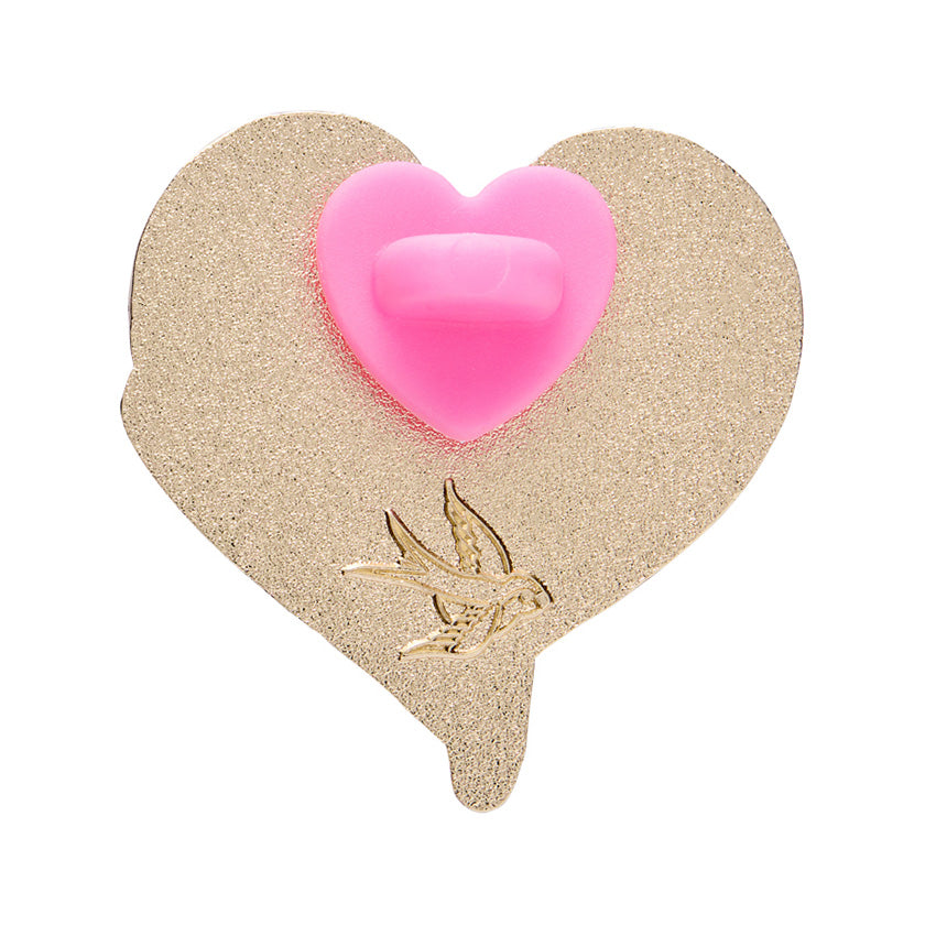 Nestled in Love Enamel Pin