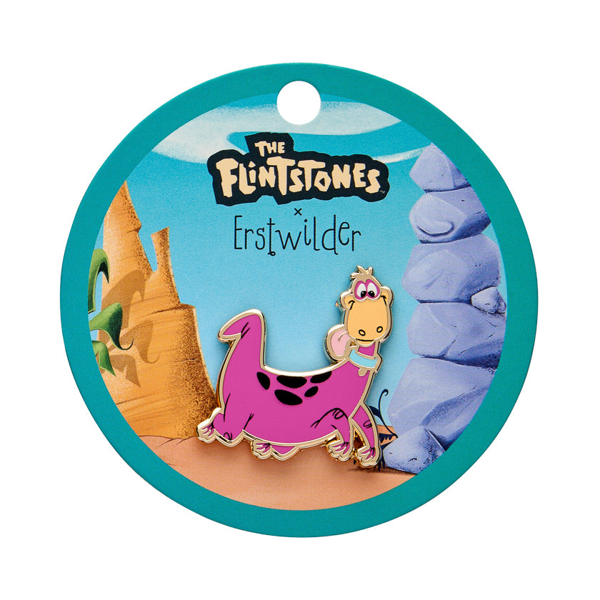 Dino Flinstone Enamel Pin
