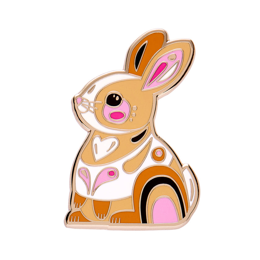 Maple the Bunny Enamel Pin