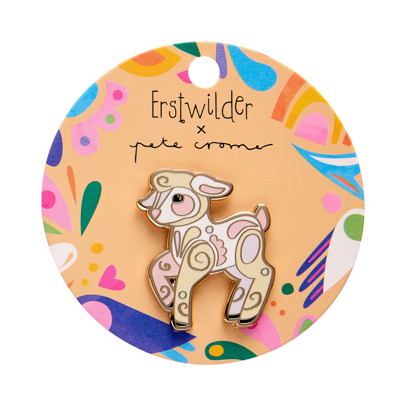 Lottie the Lamb Enamel Pin