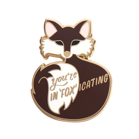 Load image into Gallery viewer, You&amp;#39;re Infoxicating Enamel Pin
