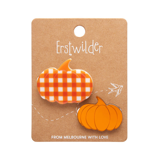 Load image into Gallery viewer, Pumpkin Patch Mini Brooch Set
