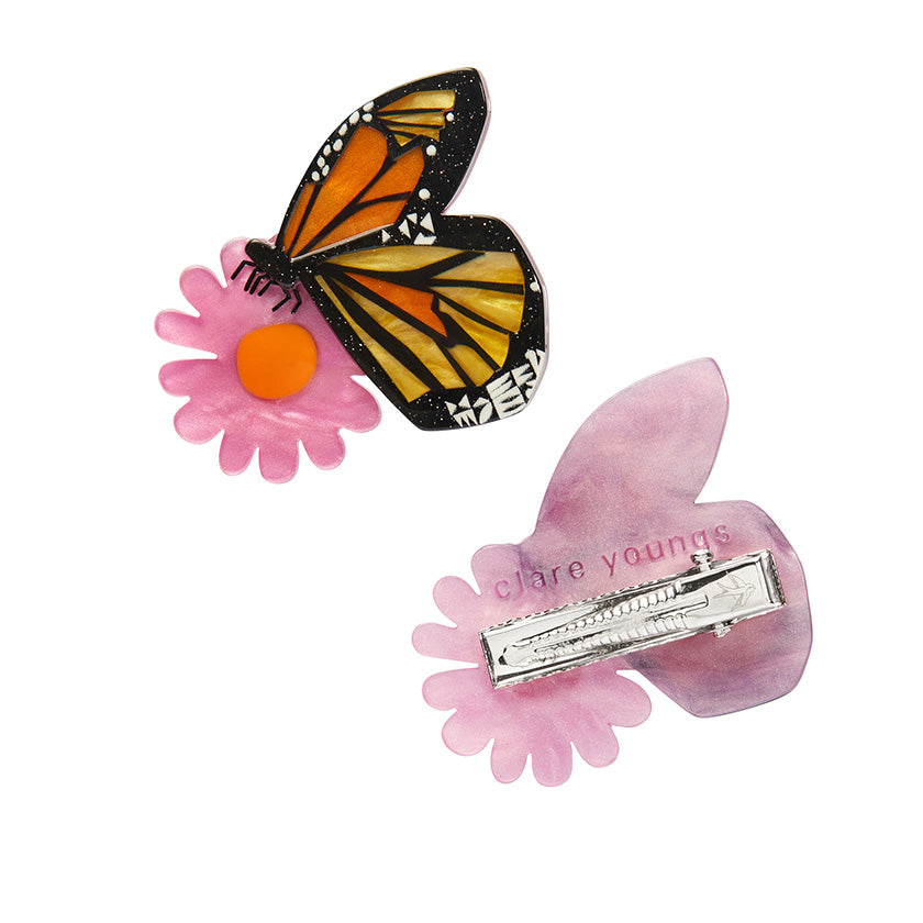 A Butterfly Named Flutter Hair Clips (set of 2)