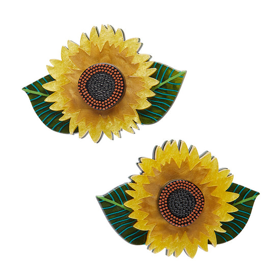 Sunshine and Smiles Hair Clips Set