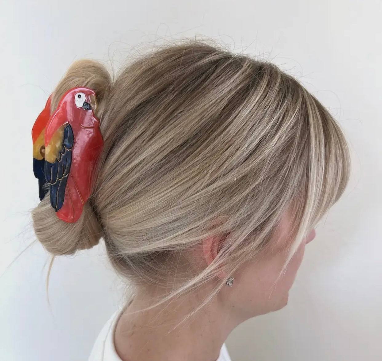Load image into Gallery viewer, Parrot hair claw
