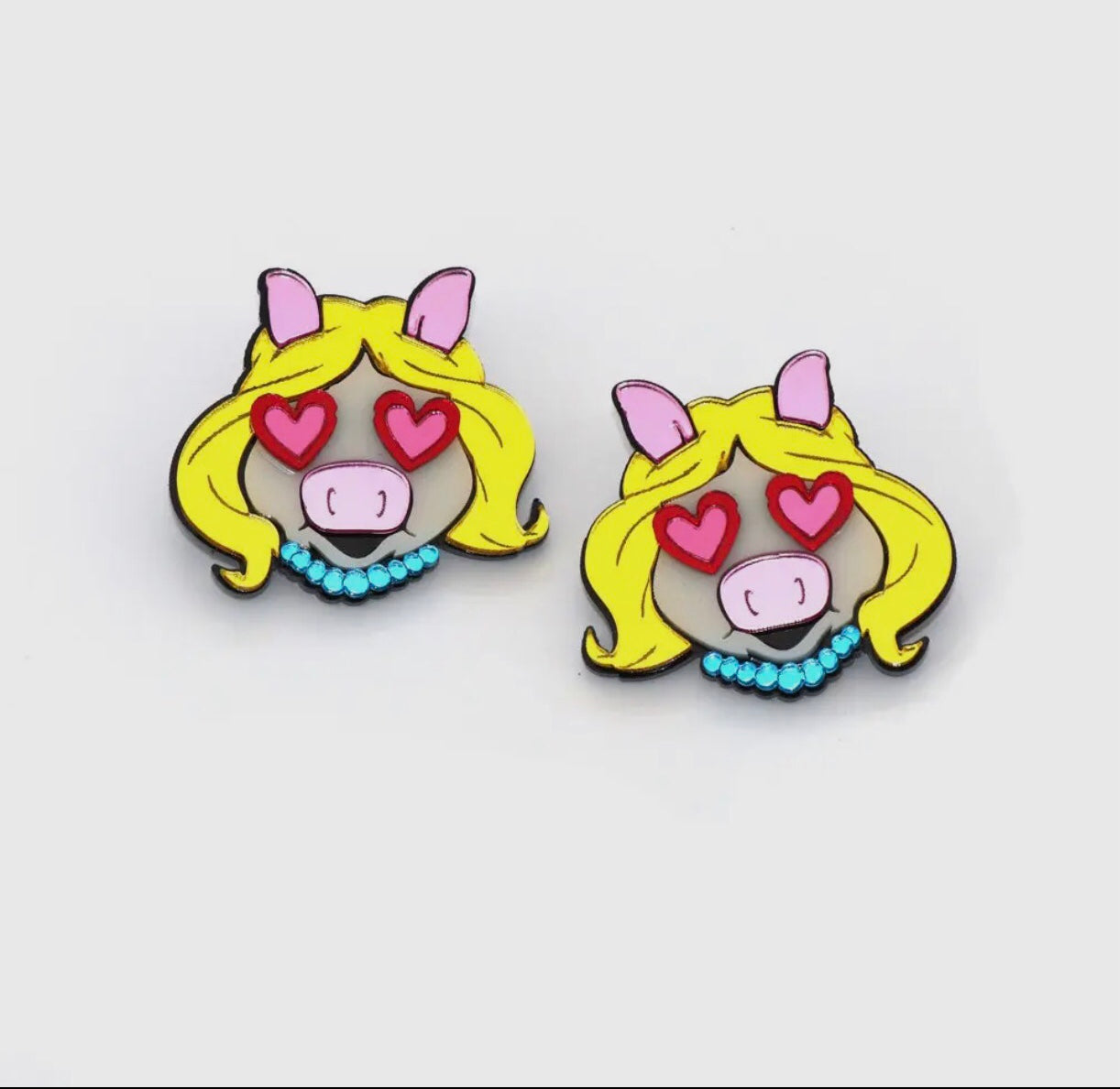 FDQ Miss Piggy Earrings