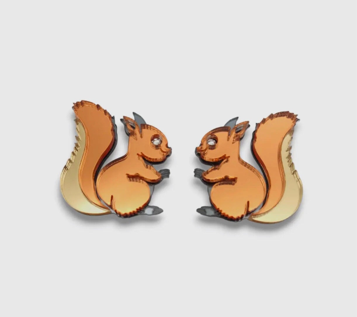 FDQ Squirrel Earrings