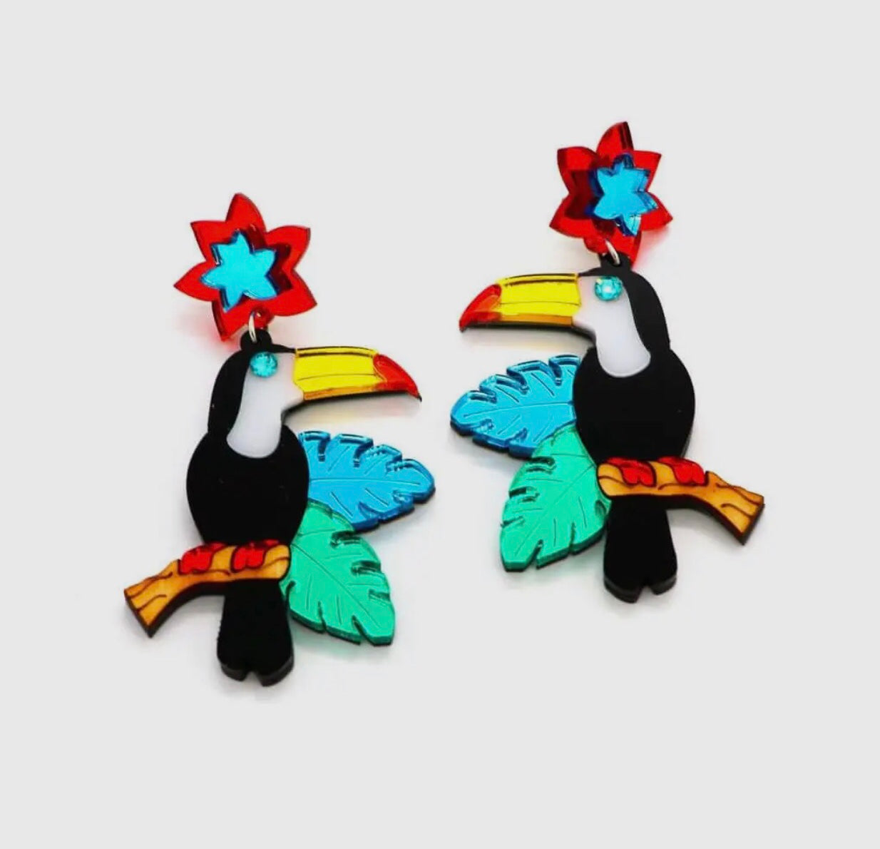 FDQ Toucan Earrings