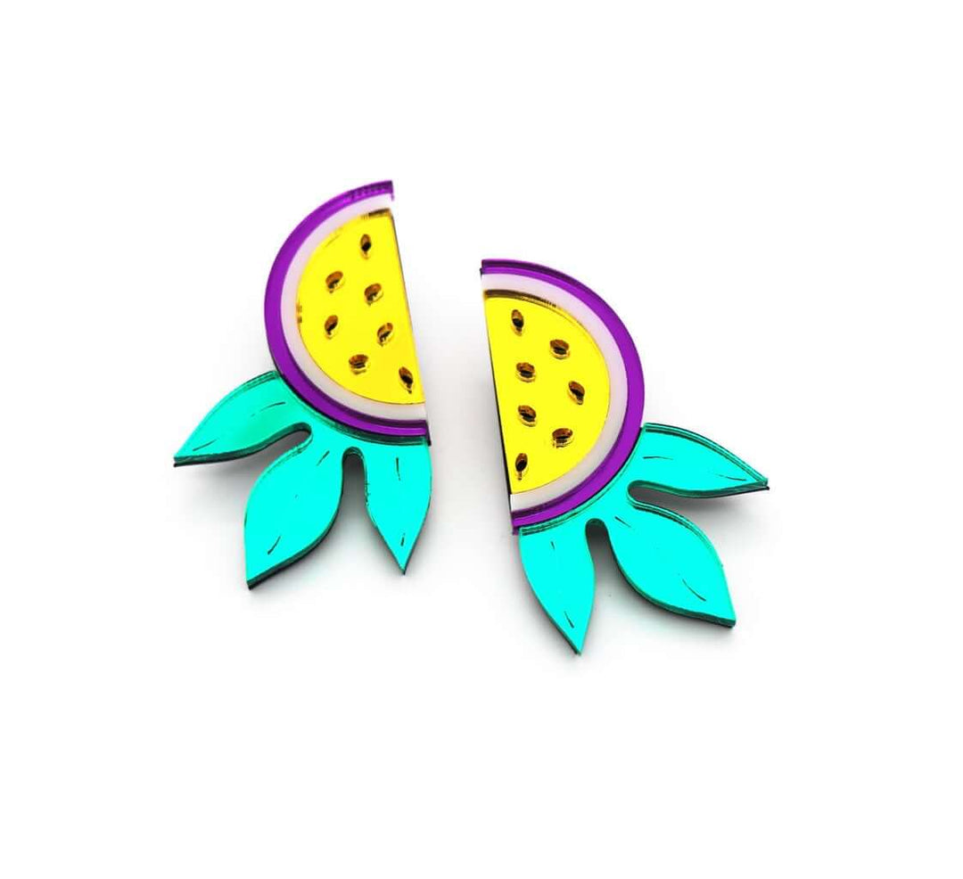 FDQ Passionfruit Earrings