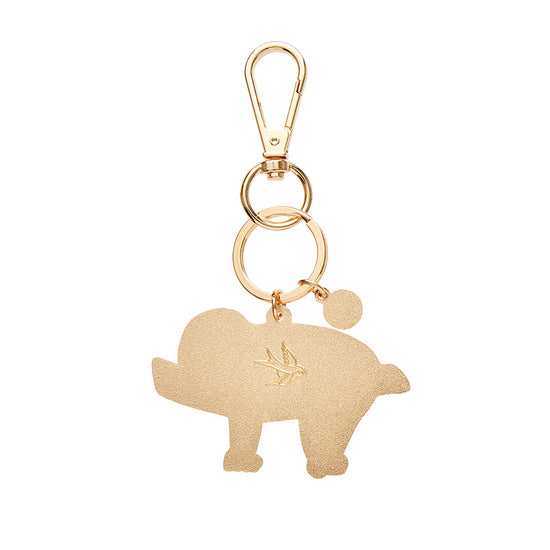 A Little Sluggish Enamel Key ring