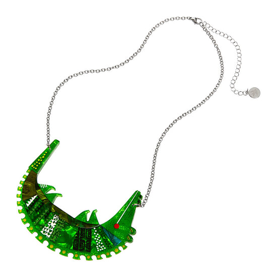 A Crocodile Named Growl necklace