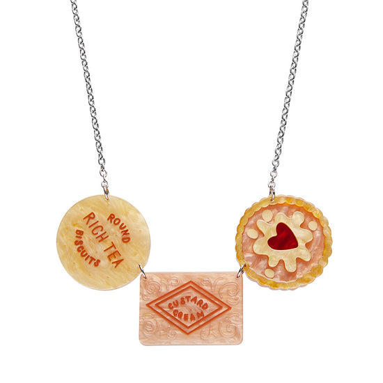 A Biscuit or Three Necklace