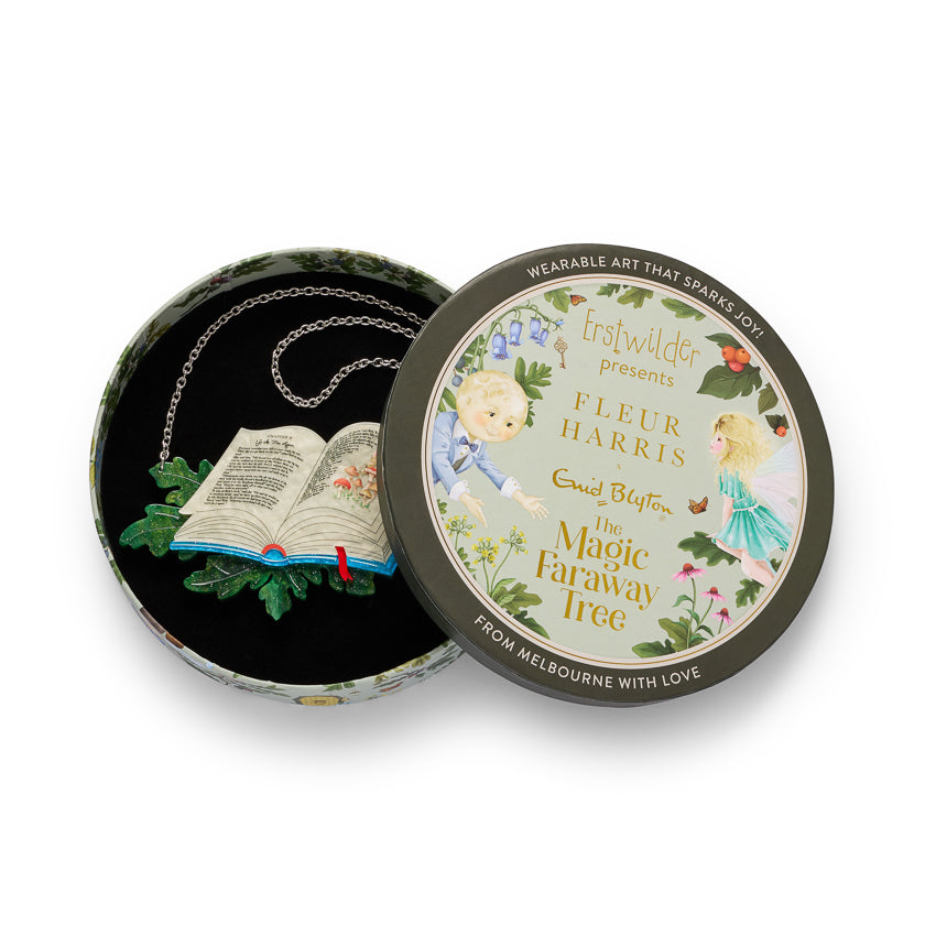 The Magic Faraway Tree Book Necklace