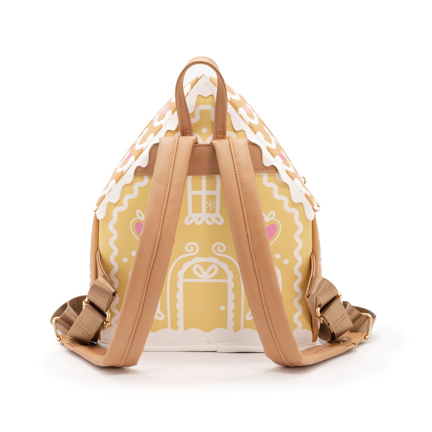 GLOW-IN-THE-DARK Gingerbread House Backpack 🏠