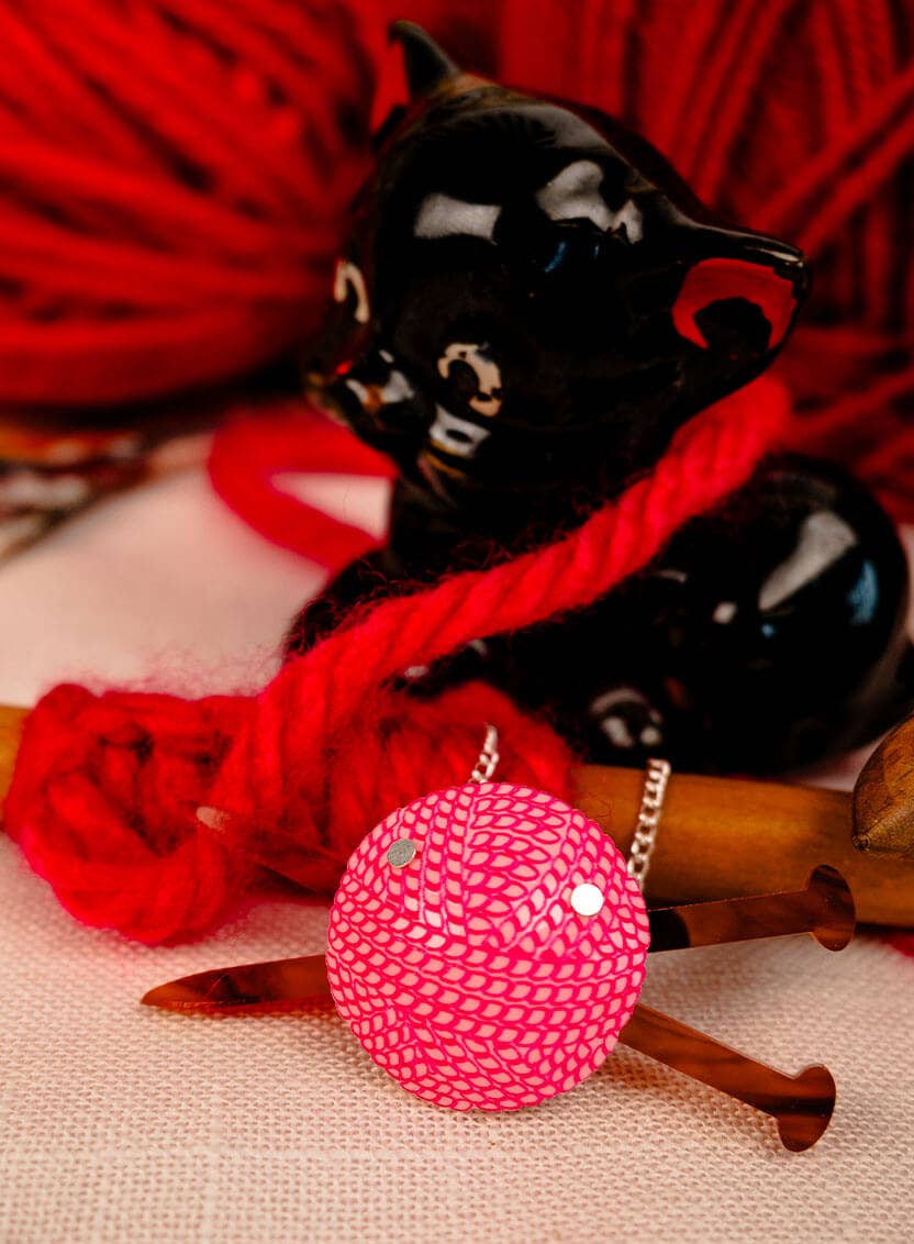 Ball of Wool Necklace