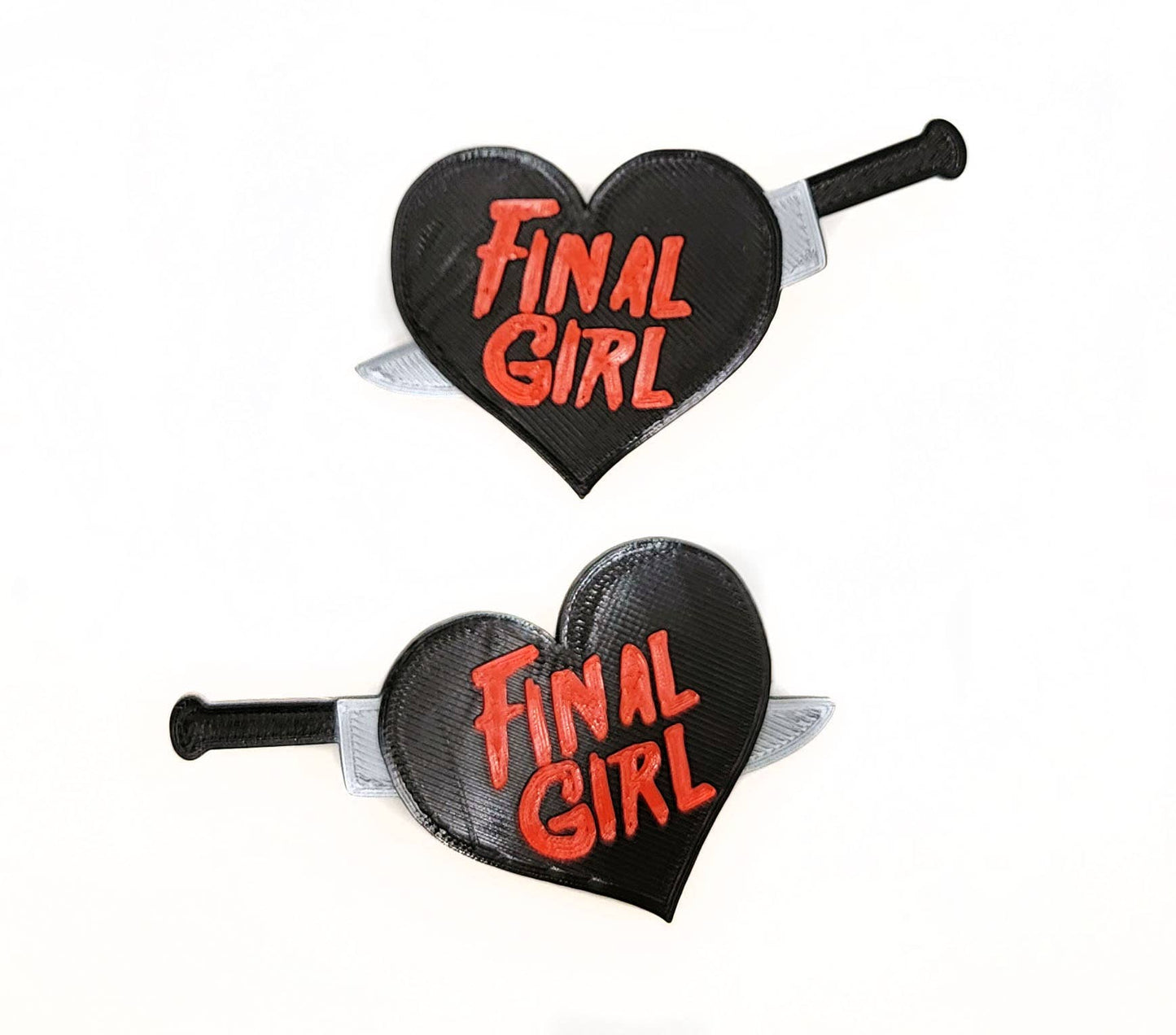 Final Girl Horror Movie Hair Clips