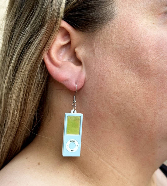 Nano Earrings- iPod Nano-Inspired Retro Music