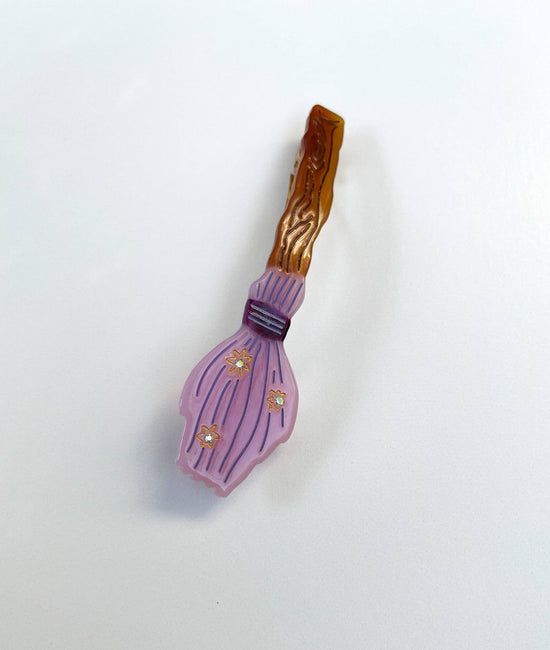 The Broomstick Barrette expected to arrive mid August, reserve now!