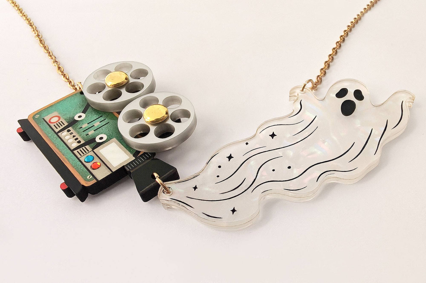 Ghost Projector Necklace  - RESERVE NOW (stock expected around 16/9)
