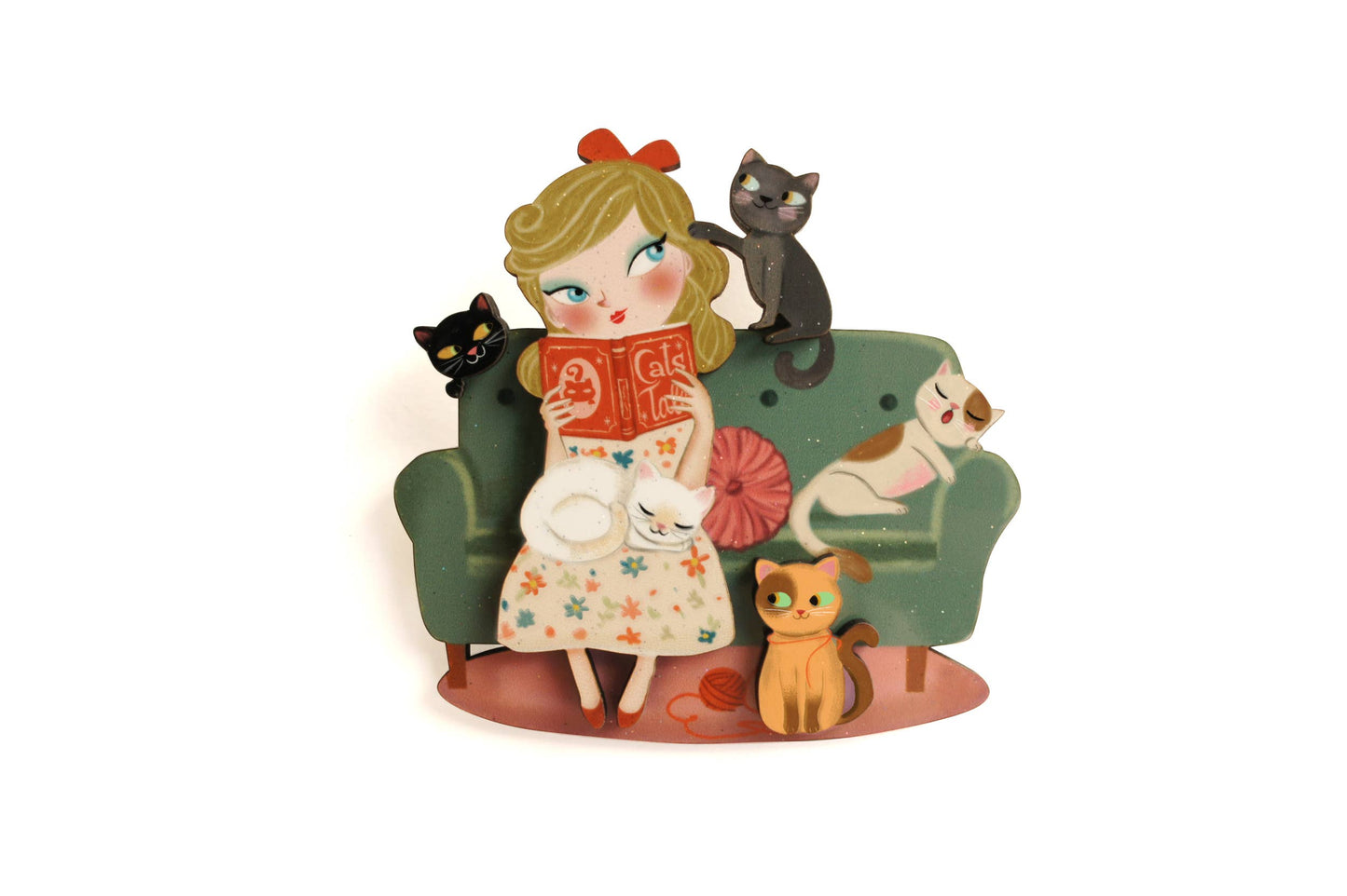 Cat Lover Brooch - expected 10th June