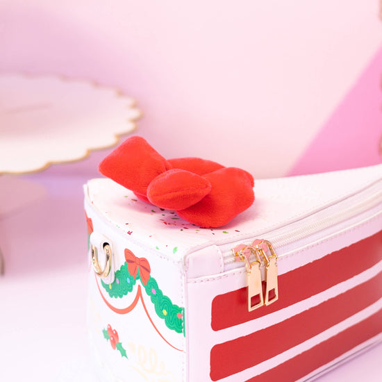 Piece of Festive Cake Slice Handbag