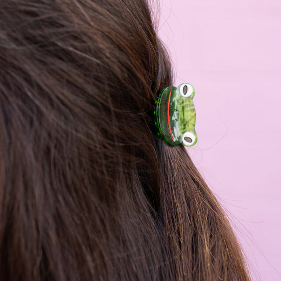 Mini Froggy Hair Claw Clip