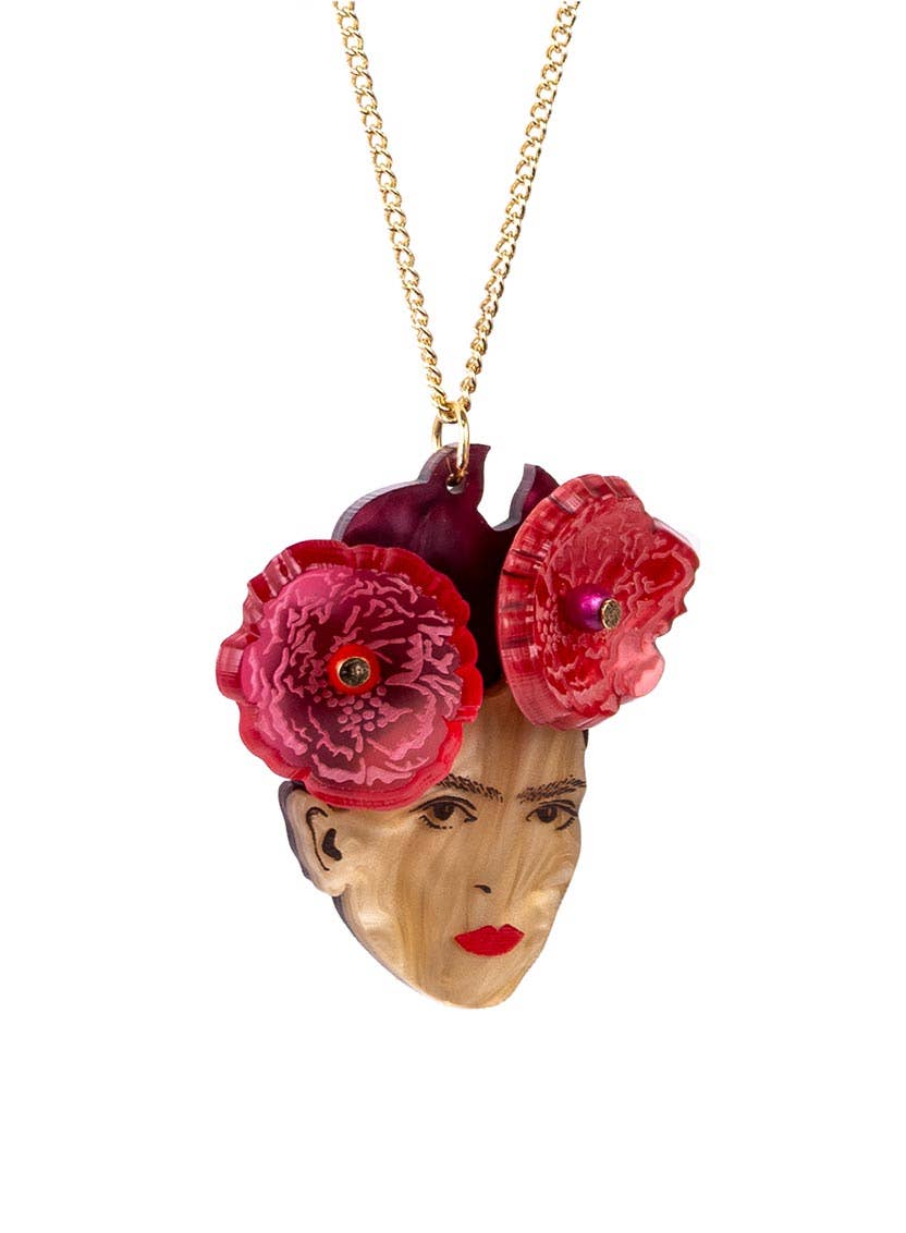 Frida Kahlo Pendant - pre order expected before end of July