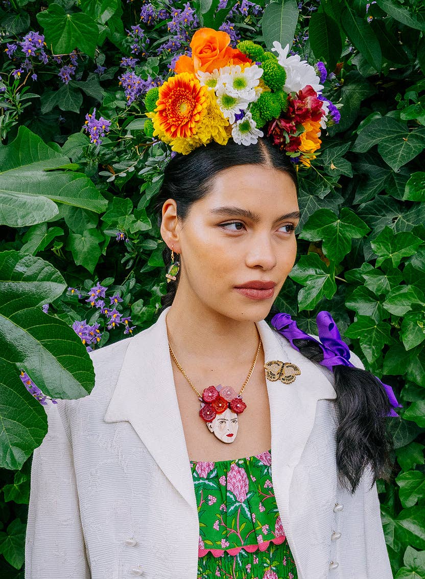 Frida Kahlo Butterfly Brooch - pre order expected before end of July