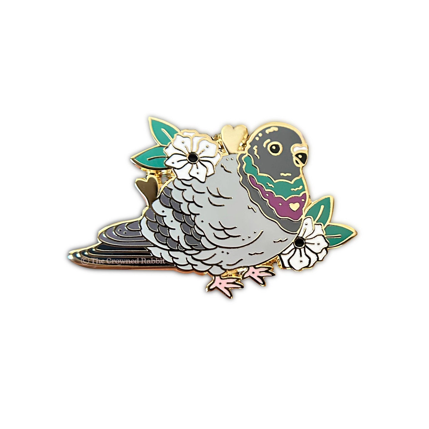Pigeon Enamel Pin - expected mid August - reserve now!