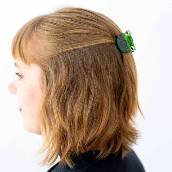 Mini Froggy Hair Claw Clip