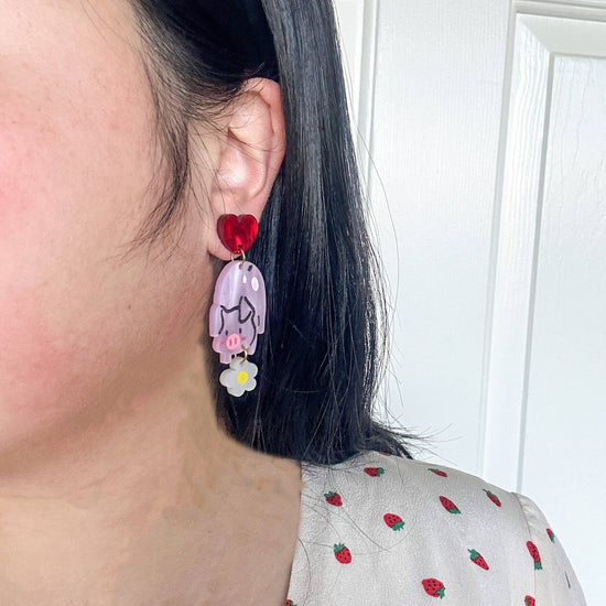 Daisy Pig Earrings