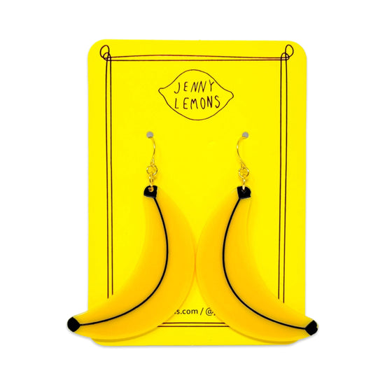 Banana Acetate Earrings