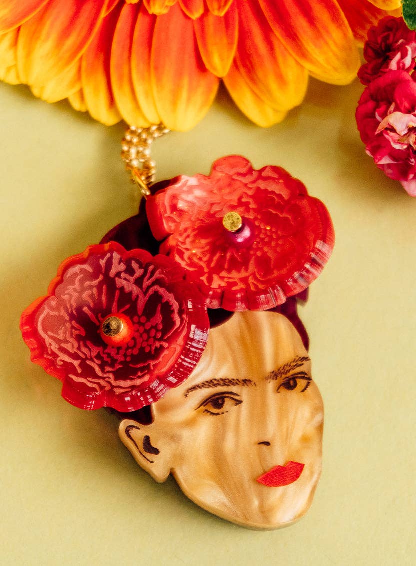 Frida Kahlo Pendant - pre order expected before end of July